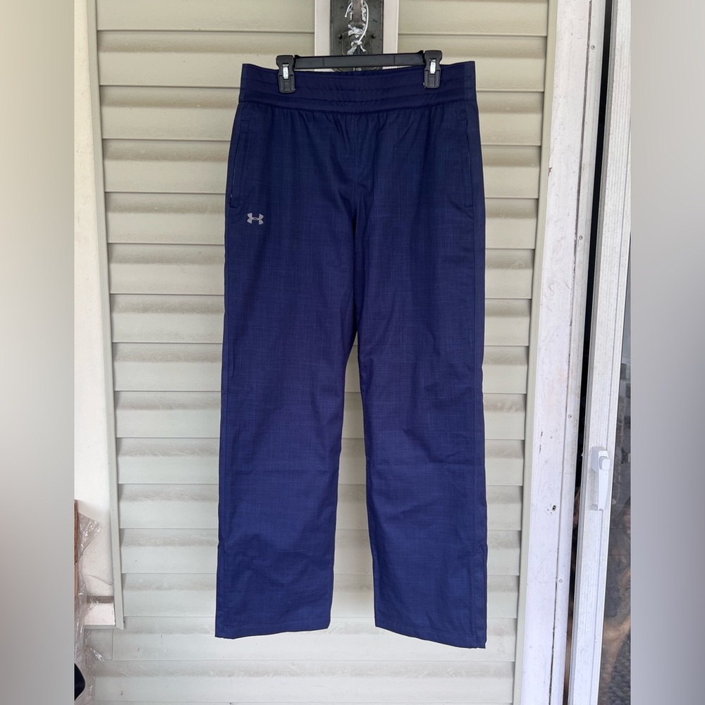 Under Armour Storm Infrared Snow Pants Navy Women Size Large 1247771-410